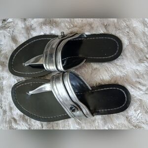 Coach Silver Women's Sandals